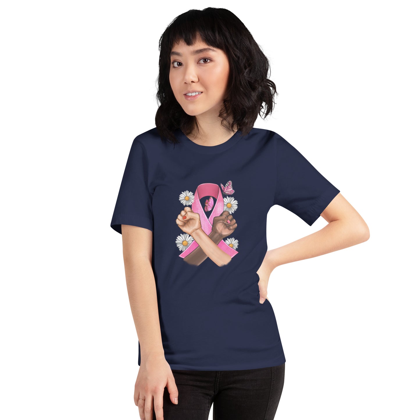 Unisex T-shirt Breast Cancer "Together"