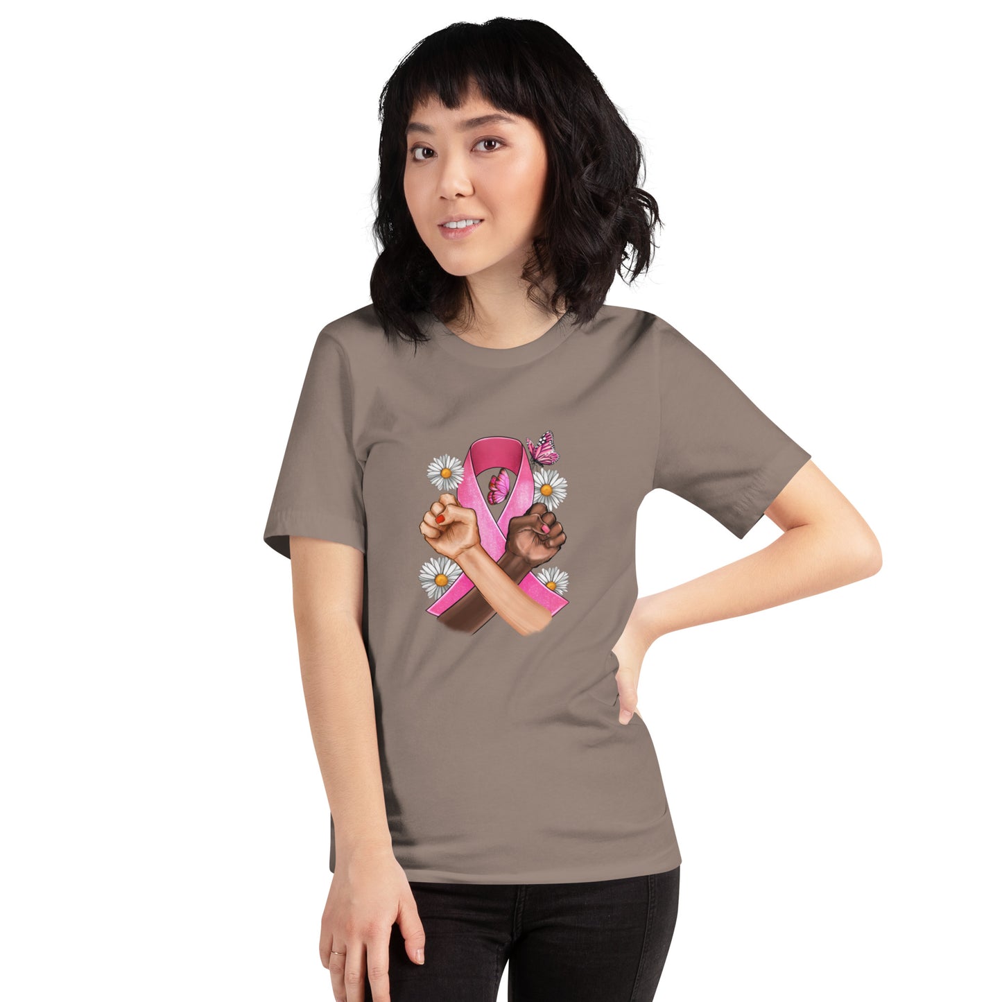 Unisex T-shirt Breast Cancer "Together"