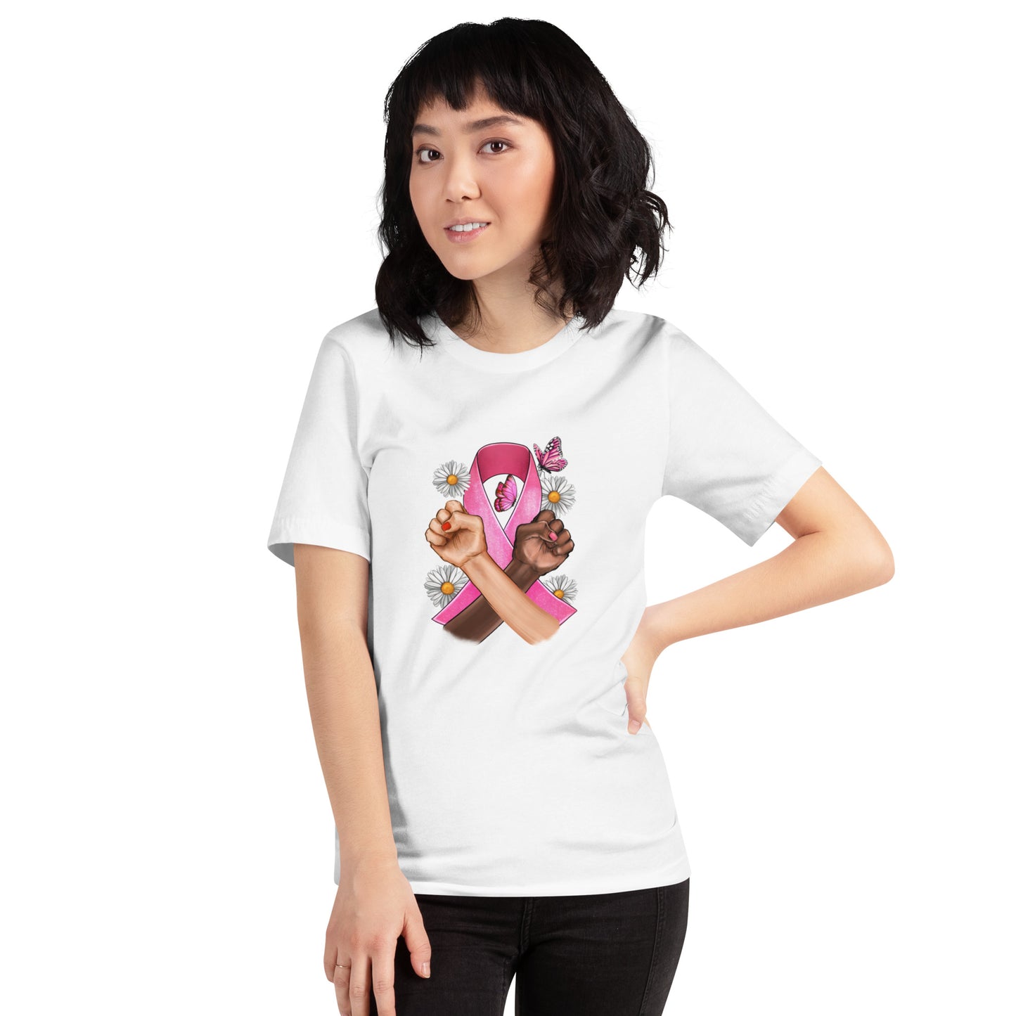 Unisex T-shirt Breast Cancer "Together"