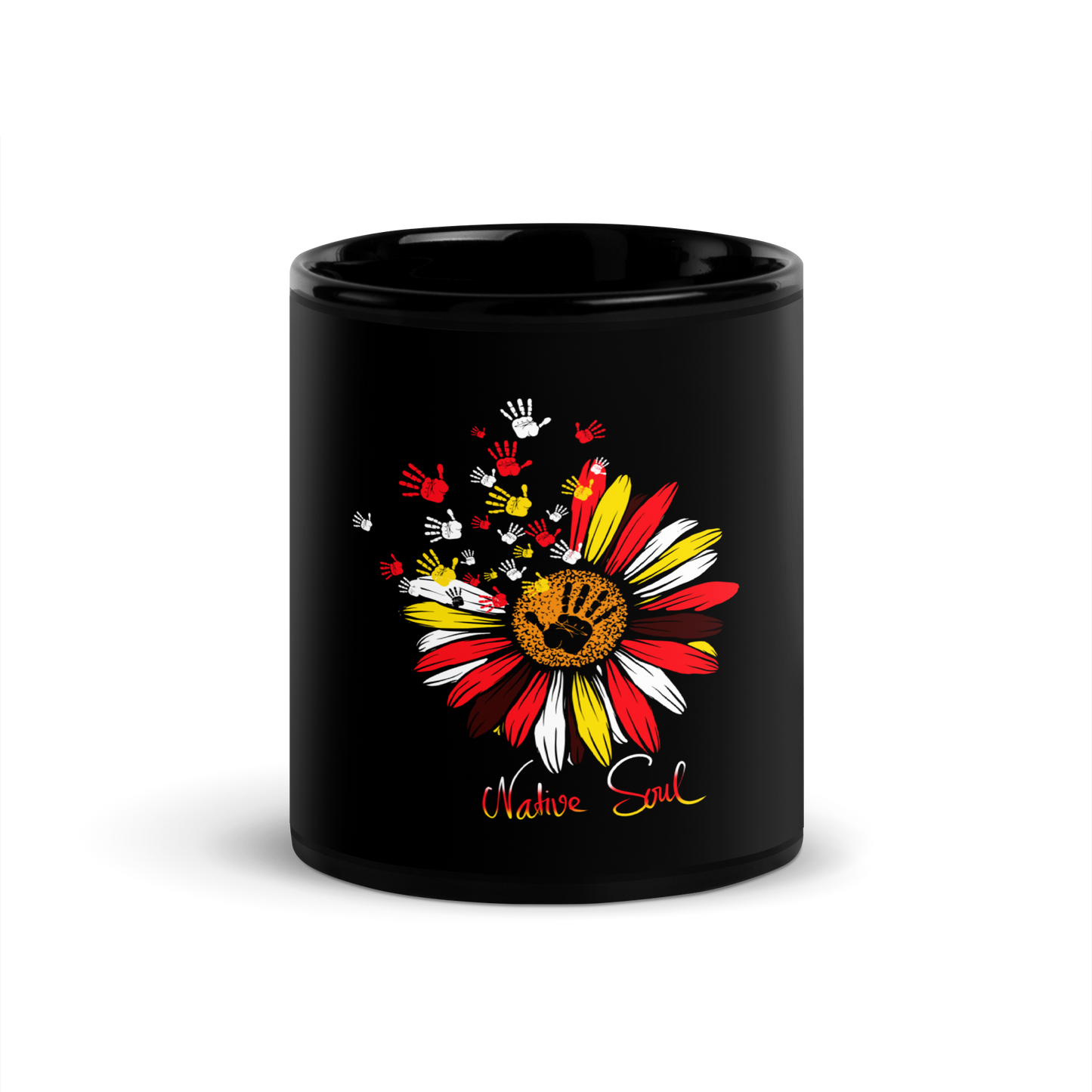 Mug Indigenous "Native Soul" Black Glossy