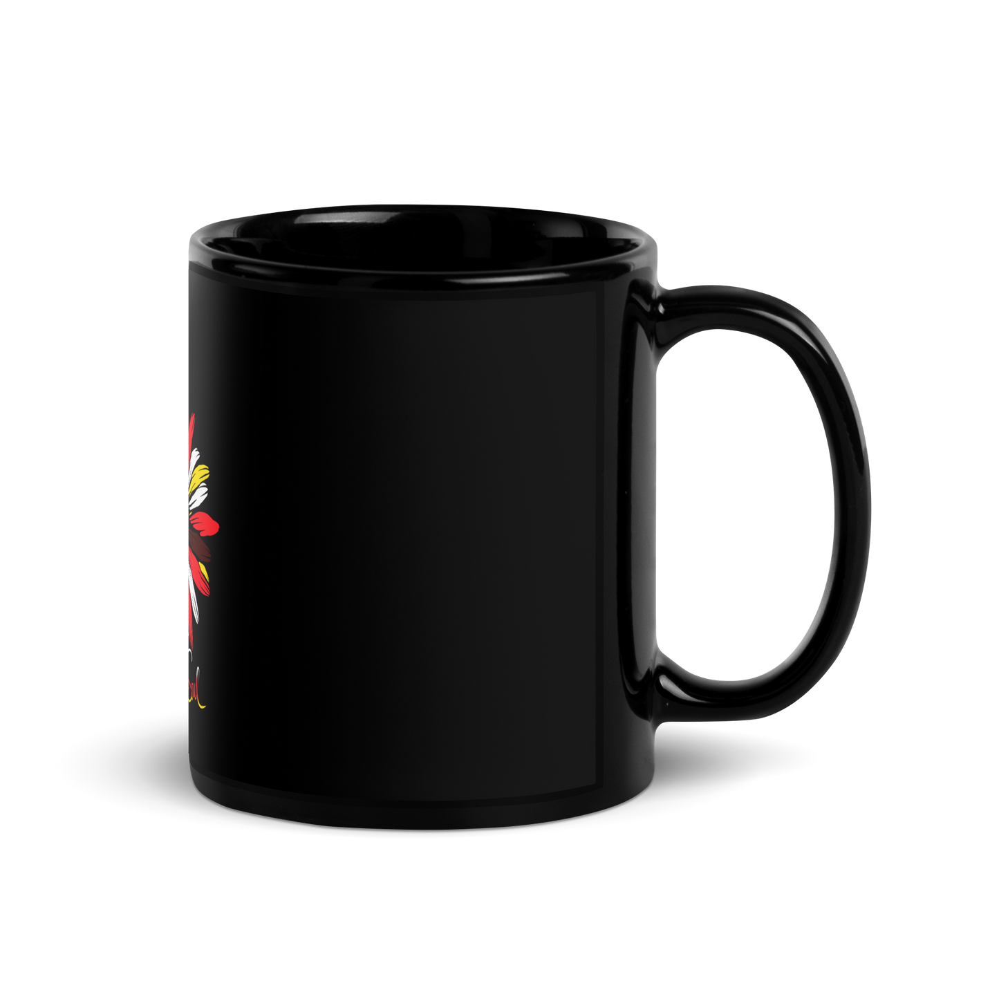 Mug Indigenous "Native Soul" Black Glossy