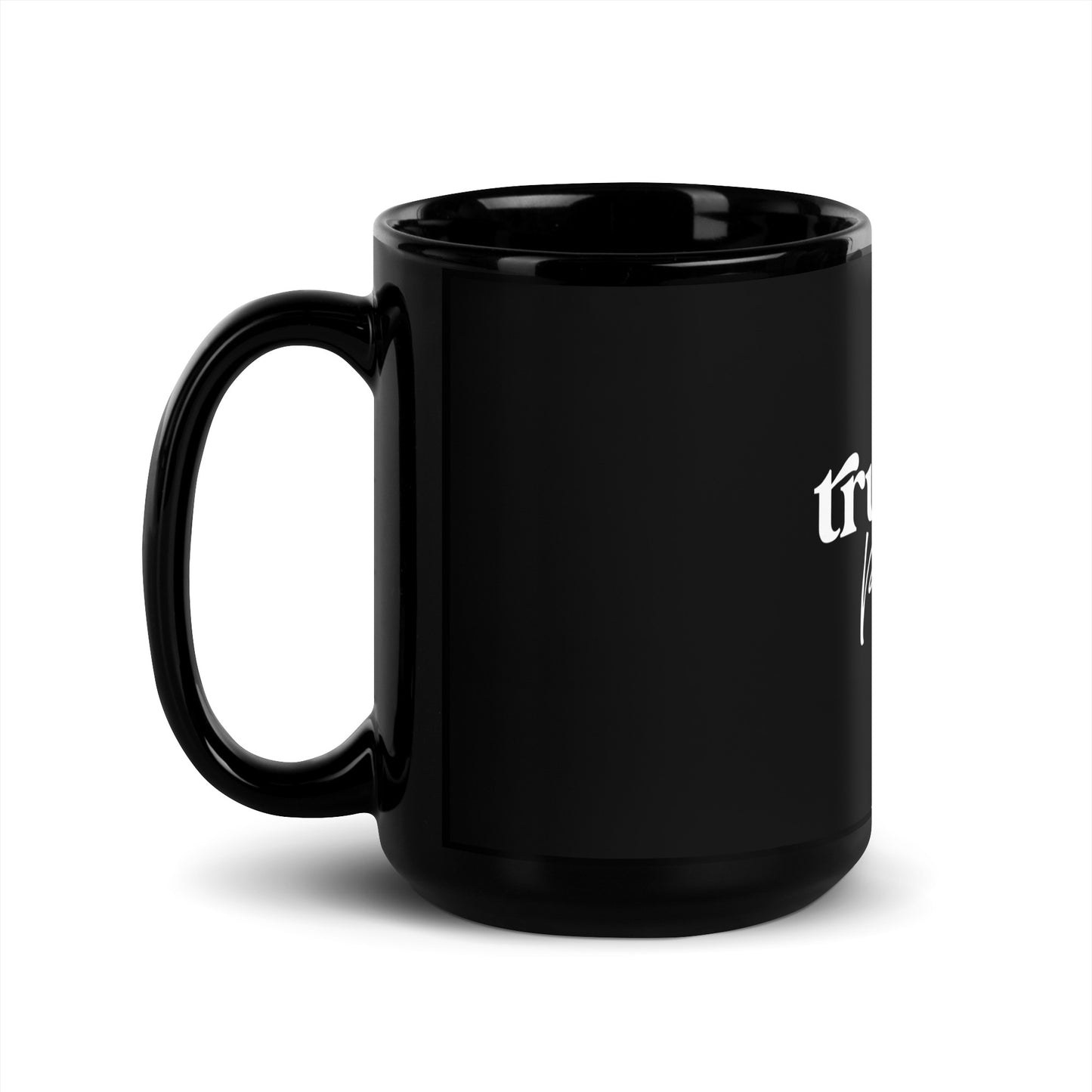 Mug Black Glossy "Trust The Process"