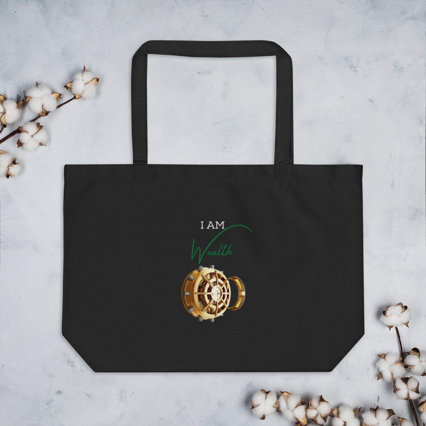 Tote Large Organic Black