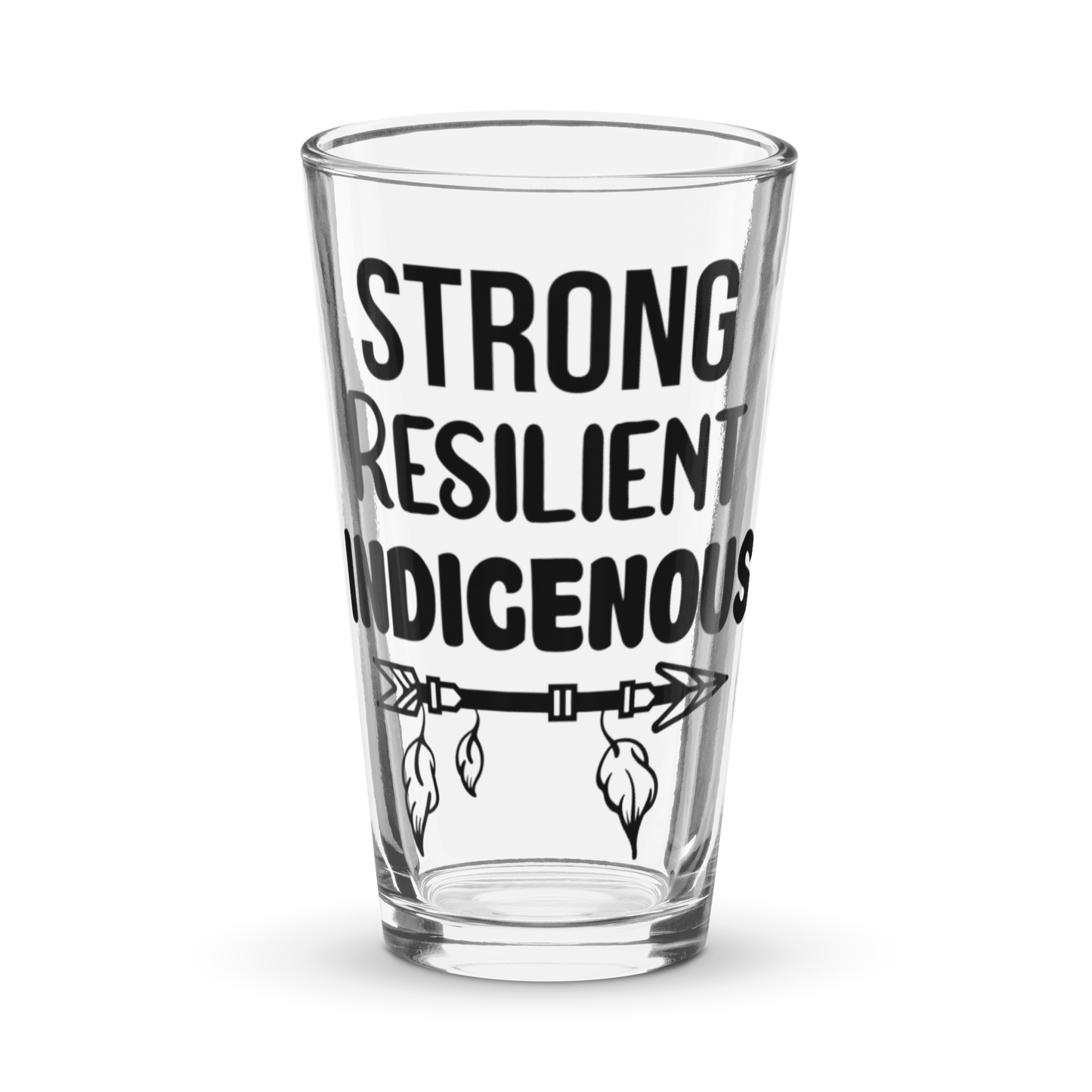 Glass "Strong Resilient Native"