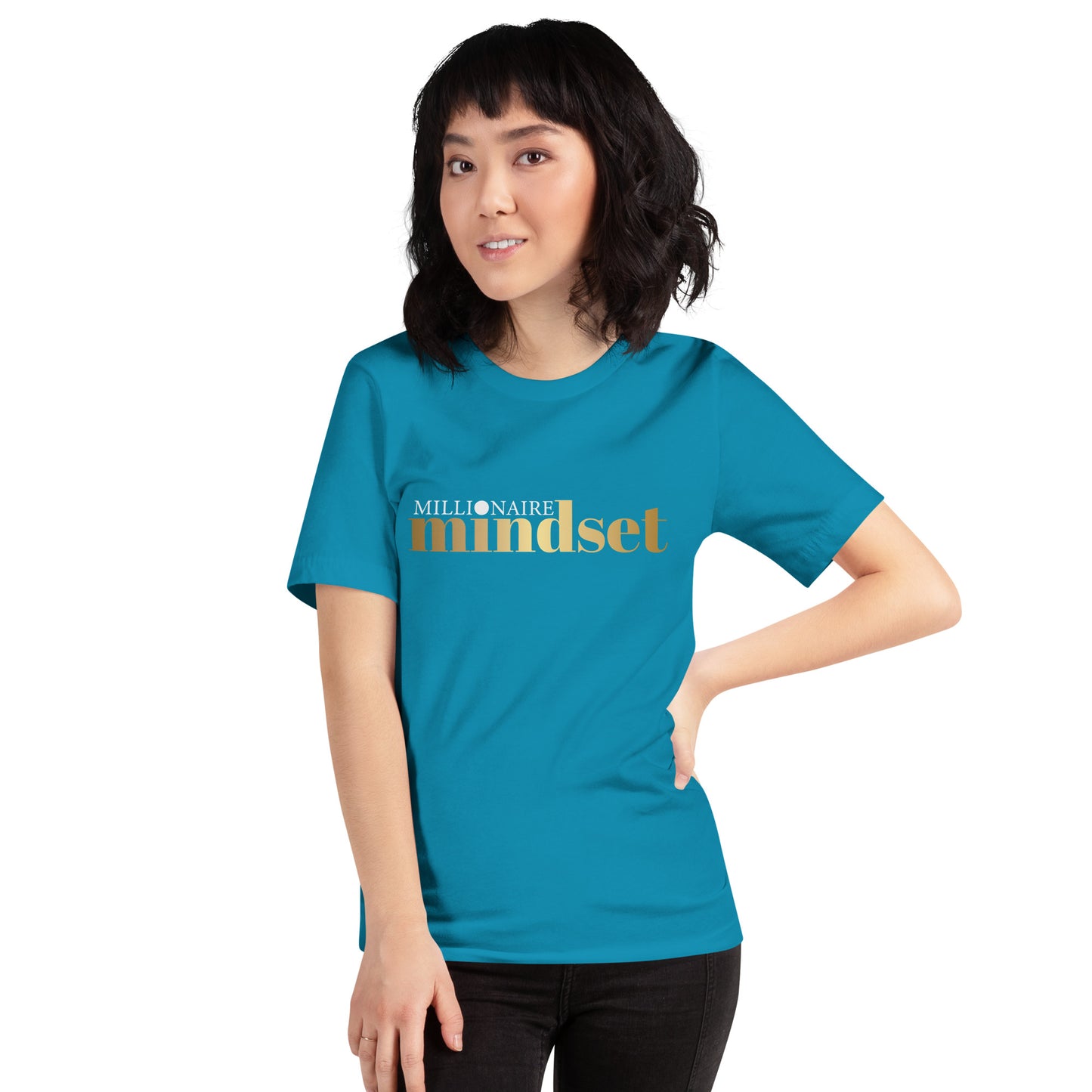 Unisex M/W T-shirt "Millionaire Mindset"