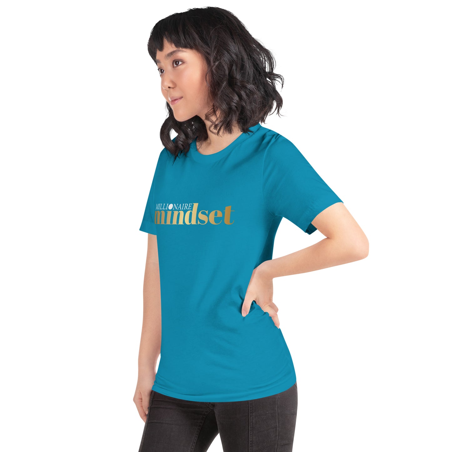 Unisex M/W T-shirt "Millionaire Mindset"