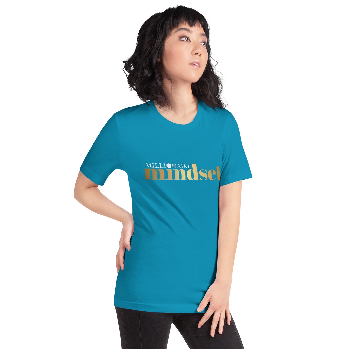 Unisex M/W T-shirt "Millionaire Mindset"