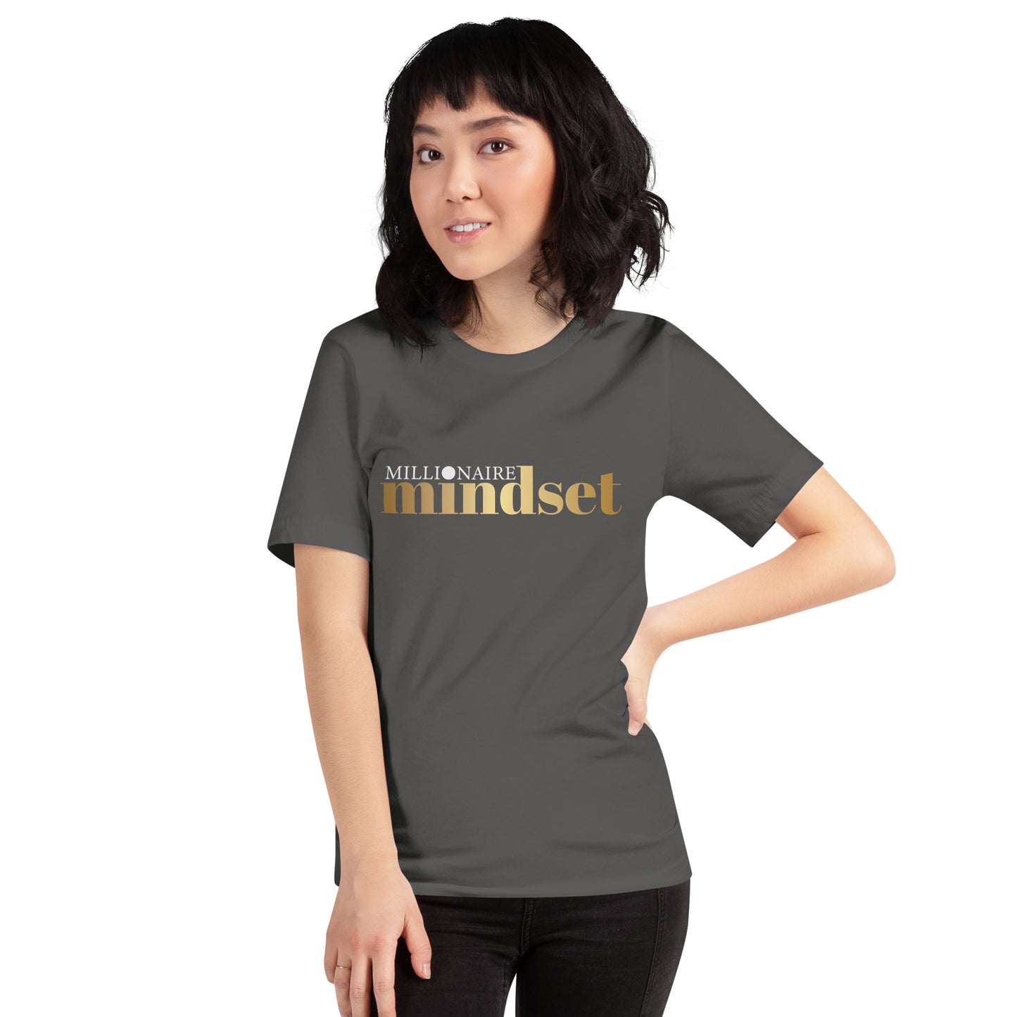 Unisex M/W T-shirt "Millionaire Mindset"