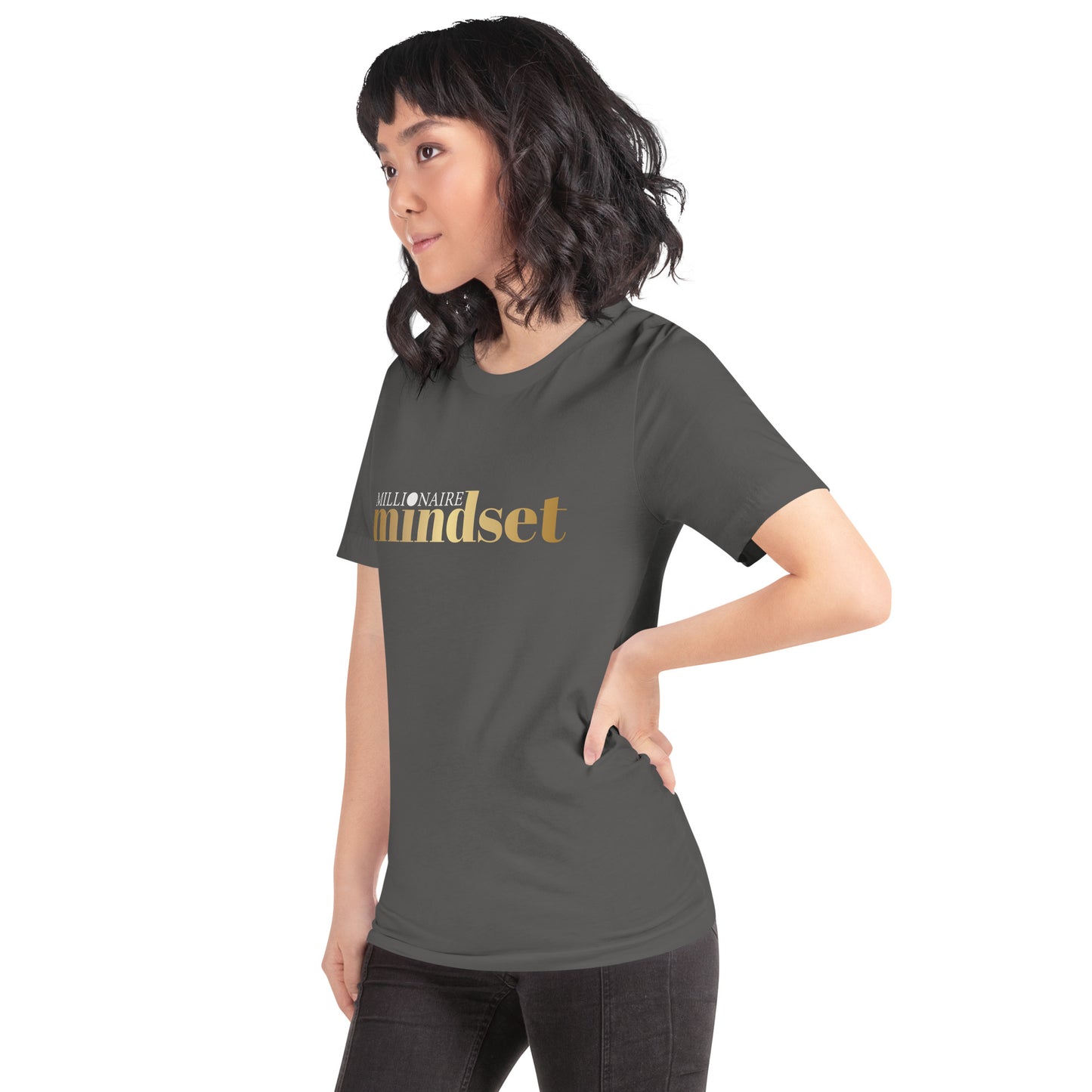 Unisex M/W T-shirt "Millionaire Mindset"