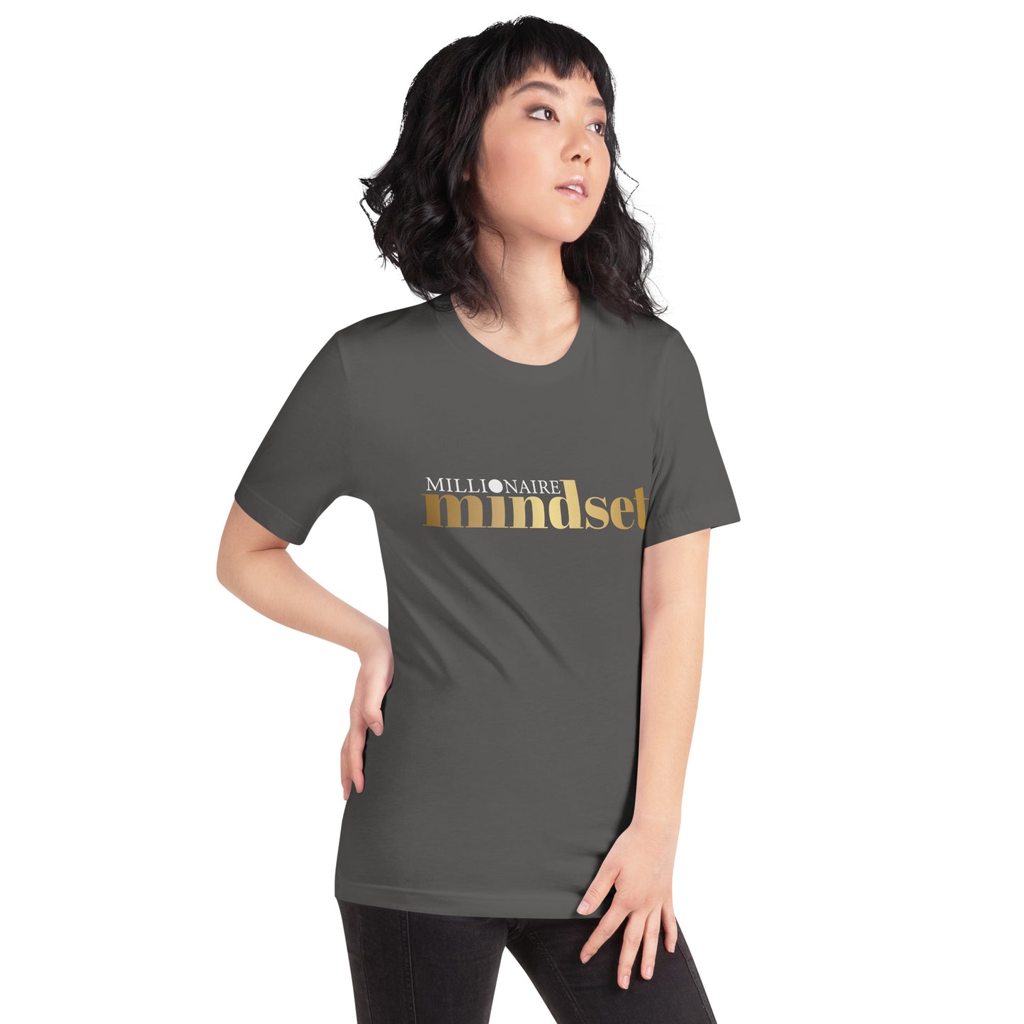 Unisex M/W T-shirt "Millionaire Mindset"