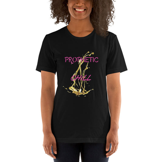 Unisex "Prophetic Chill" T-shirt Pink