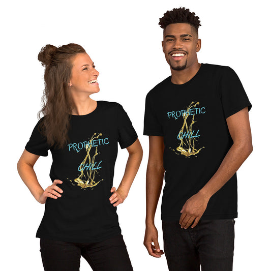 Unisex "Prophetic Chill" T-shirt Turquoise