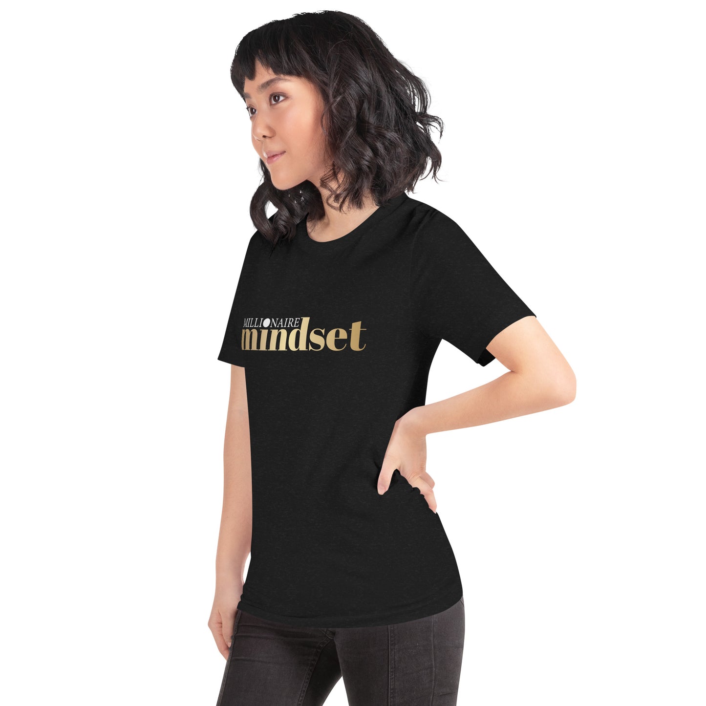 Unisex M/W T-shirt "Millionaire Mindset"