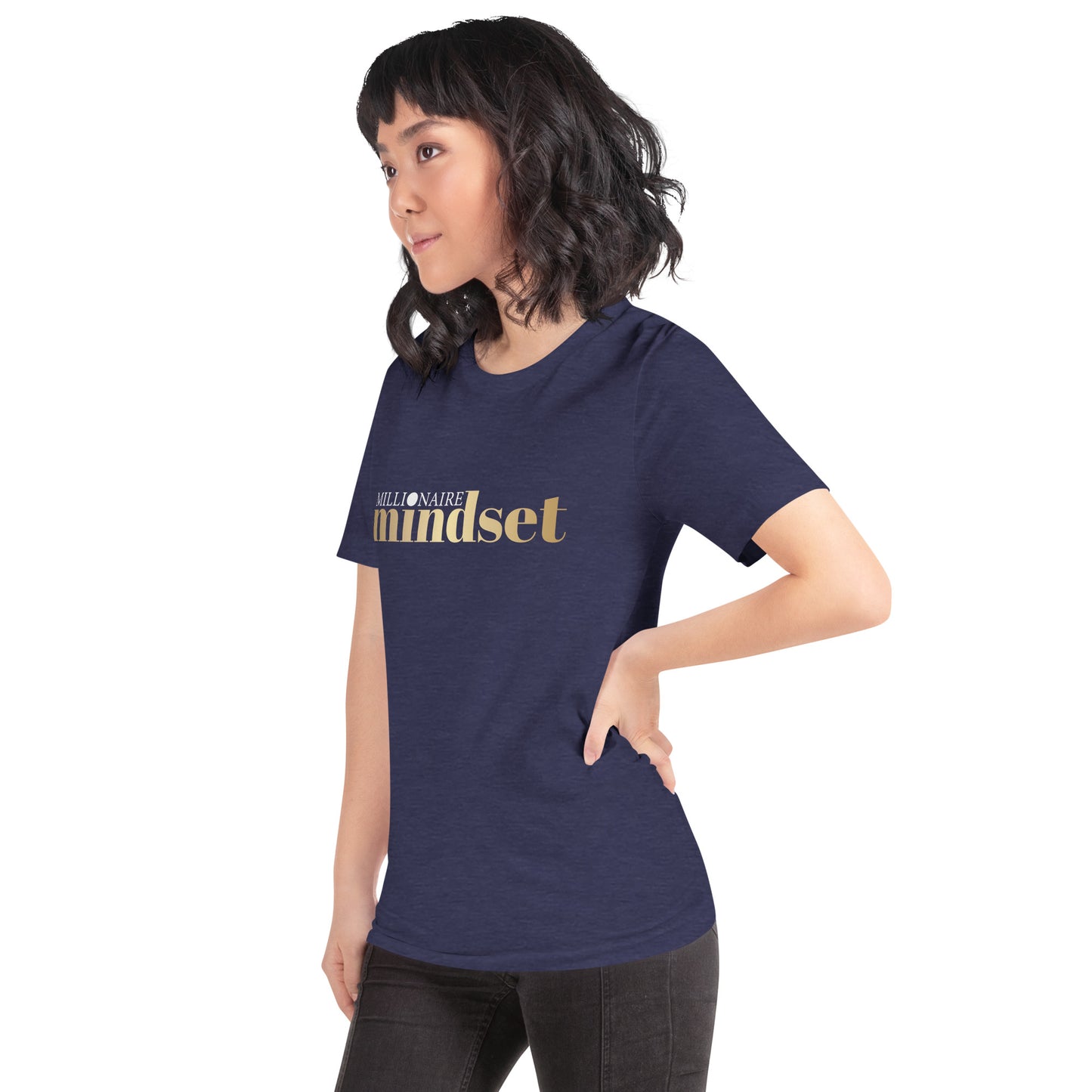 Unisex M/W T-shirt "Millionaire Mindset"