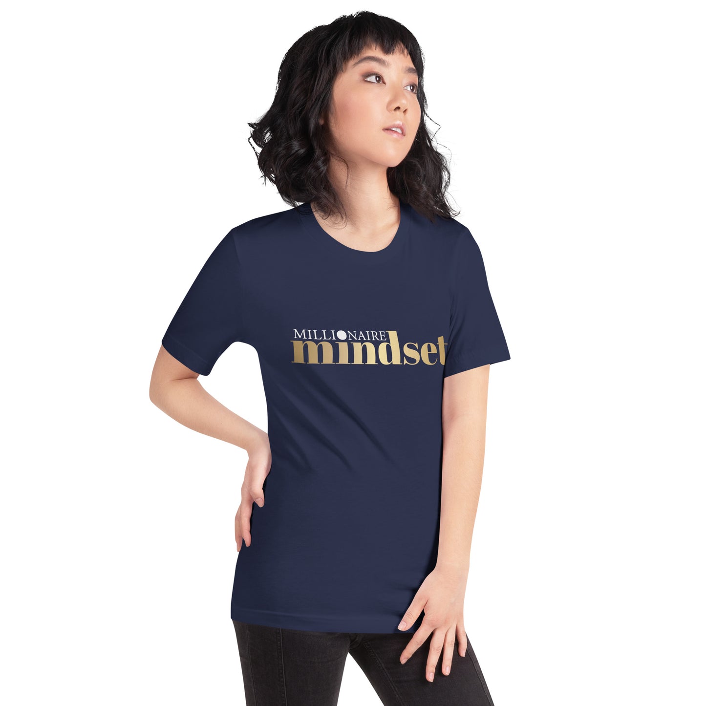 Unisex M/W T-shirt "Millionaire Mindset"