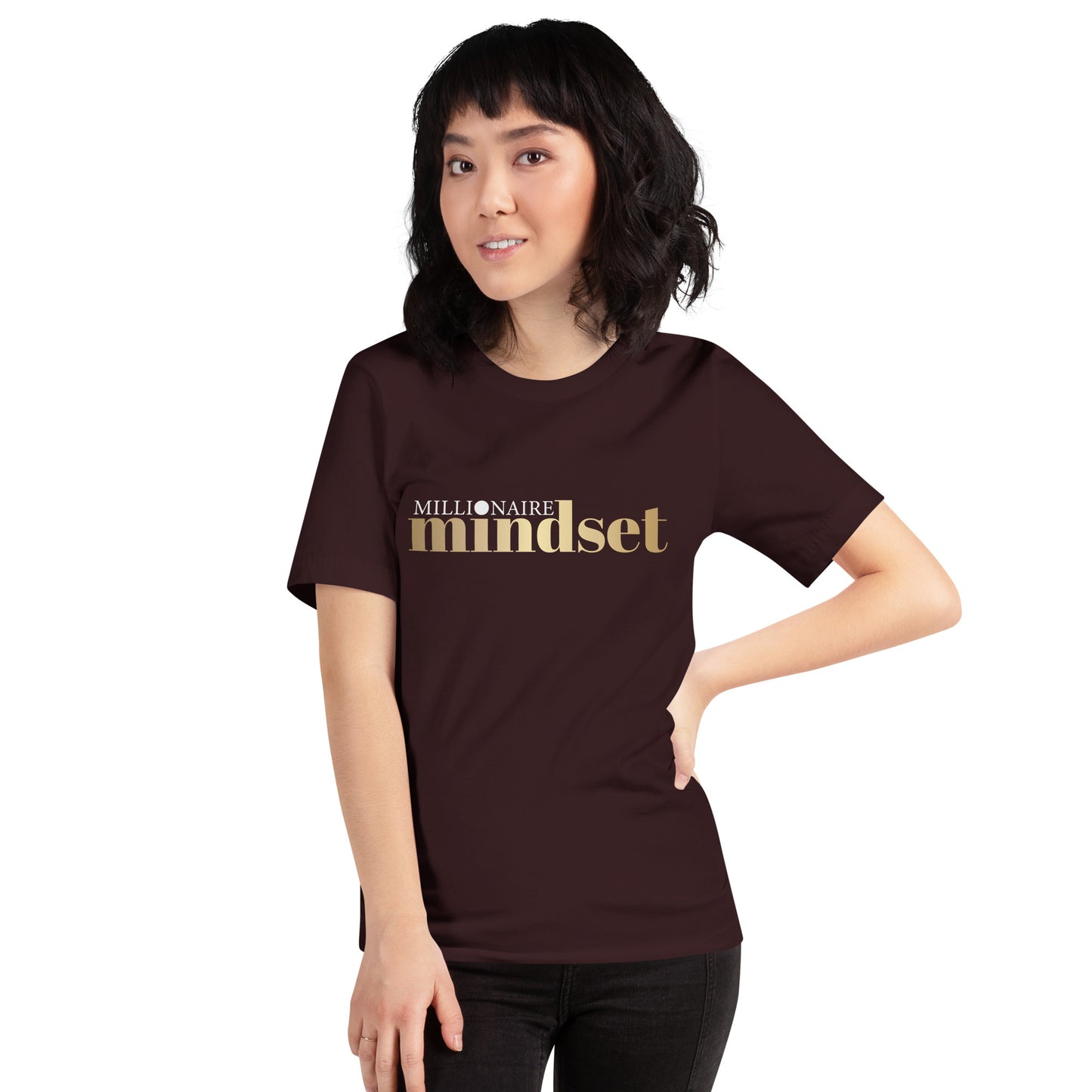 Unisex M/W T-shirt "Millionaire Mindset"