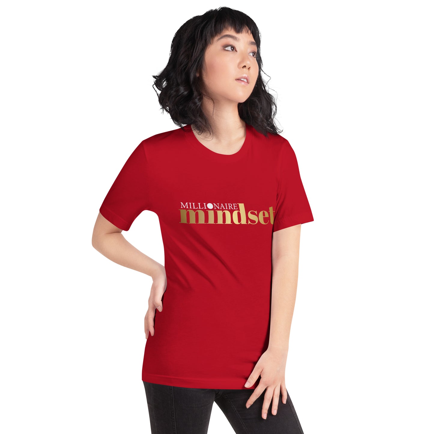 Unisex M/W T-shirt "Millionaire Mindset"