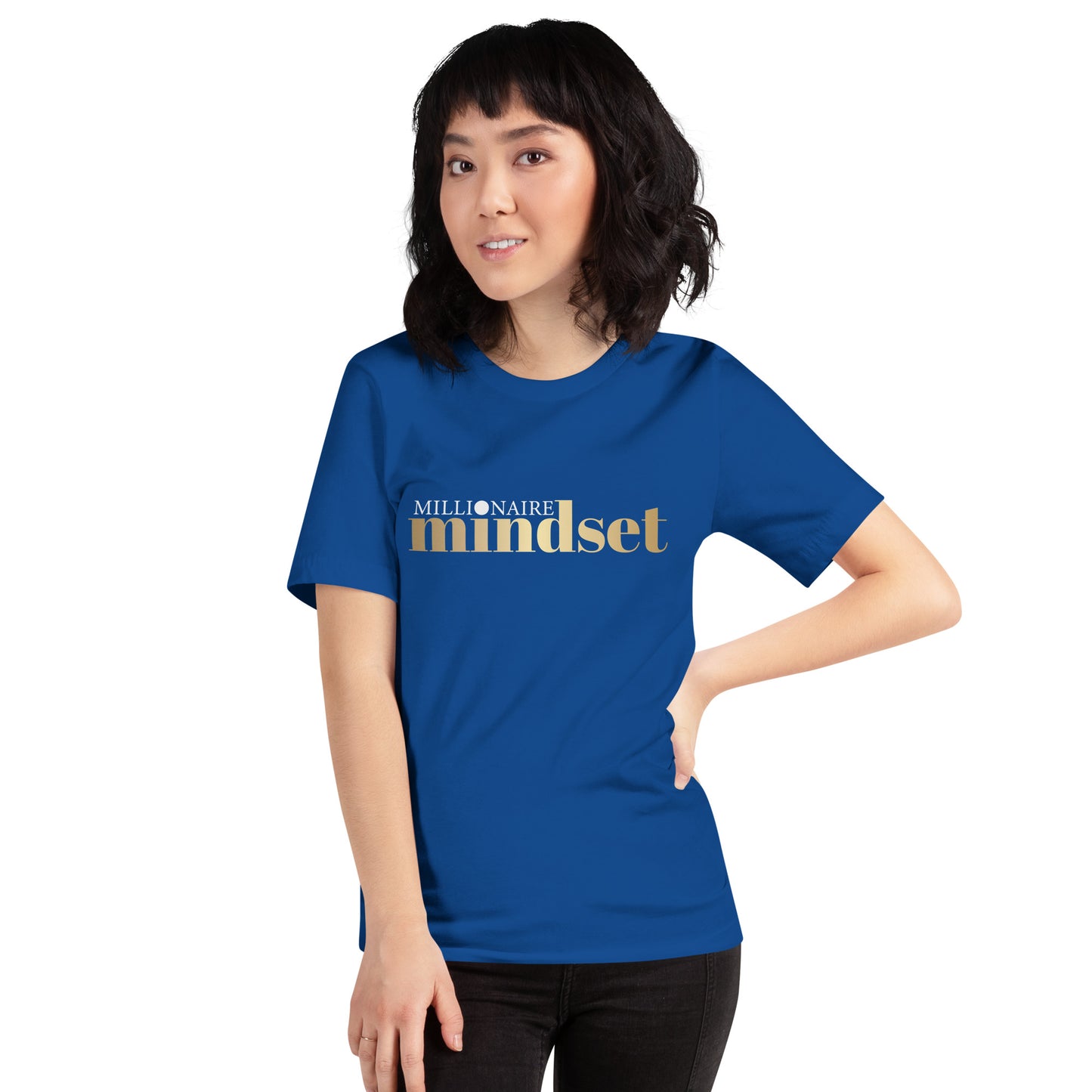 Unisex M/W T-shirt "Millionaire Mindset"