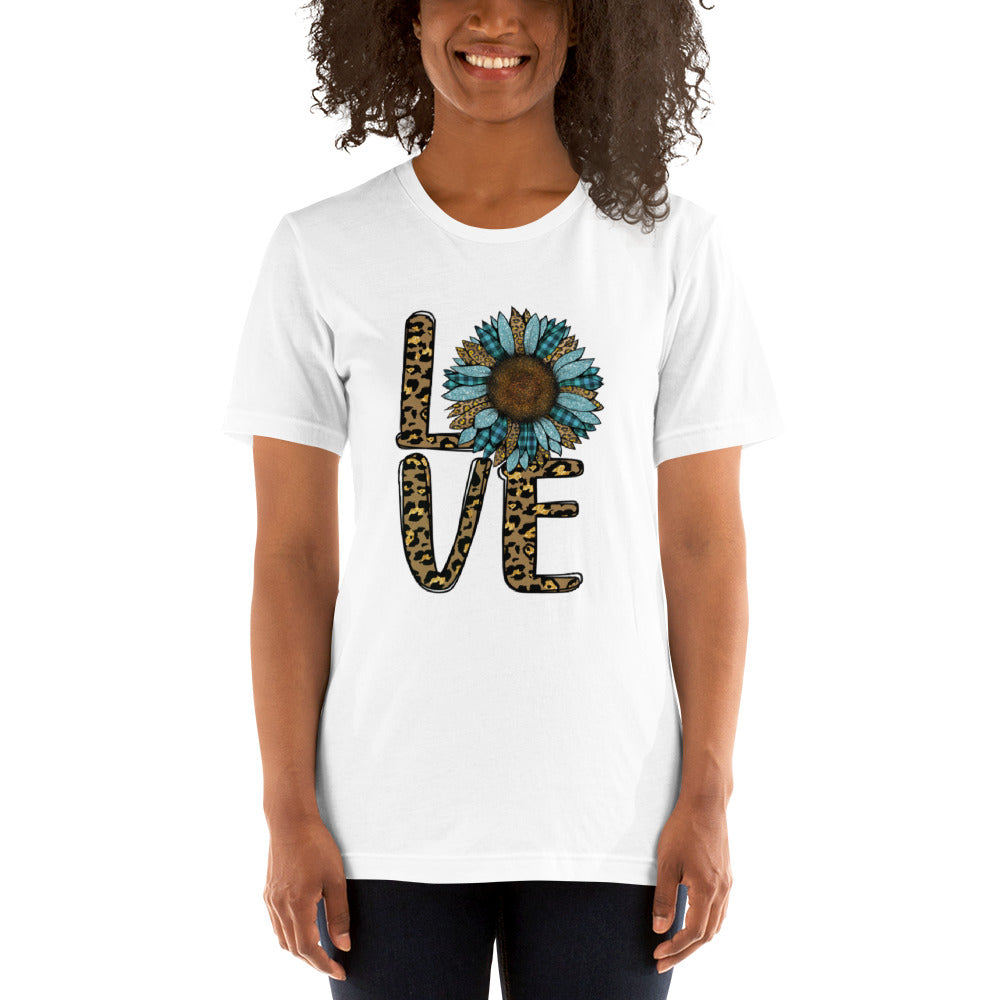 Sunflower "LOVE" Turquoise