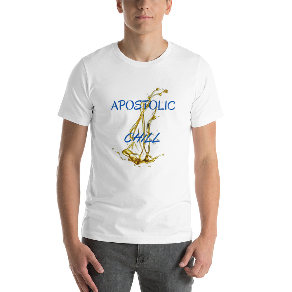 Unisex "Apostolic Chill" T-shirt Blue