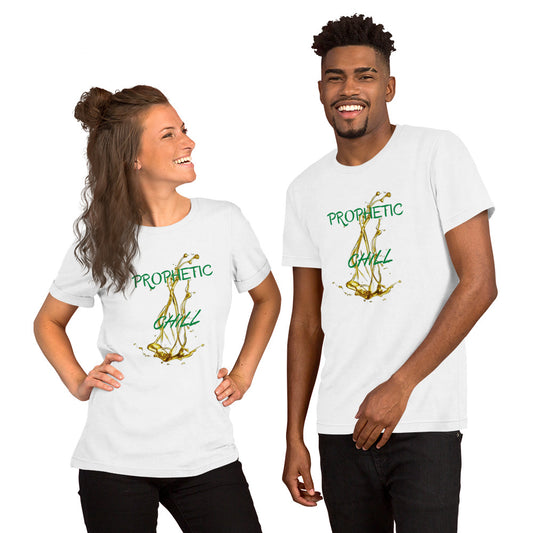 Unisex "Prophetic Chill" T-shirt Green