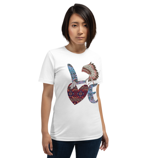 Unisex W/M Indigenous "Love" T-shirt