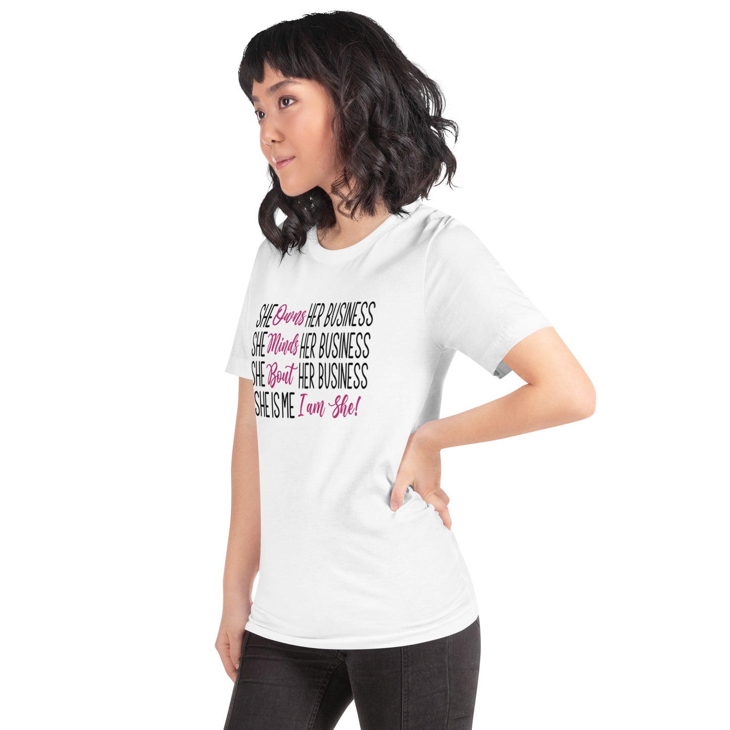 Unisex W/M "She Minds Her Business"