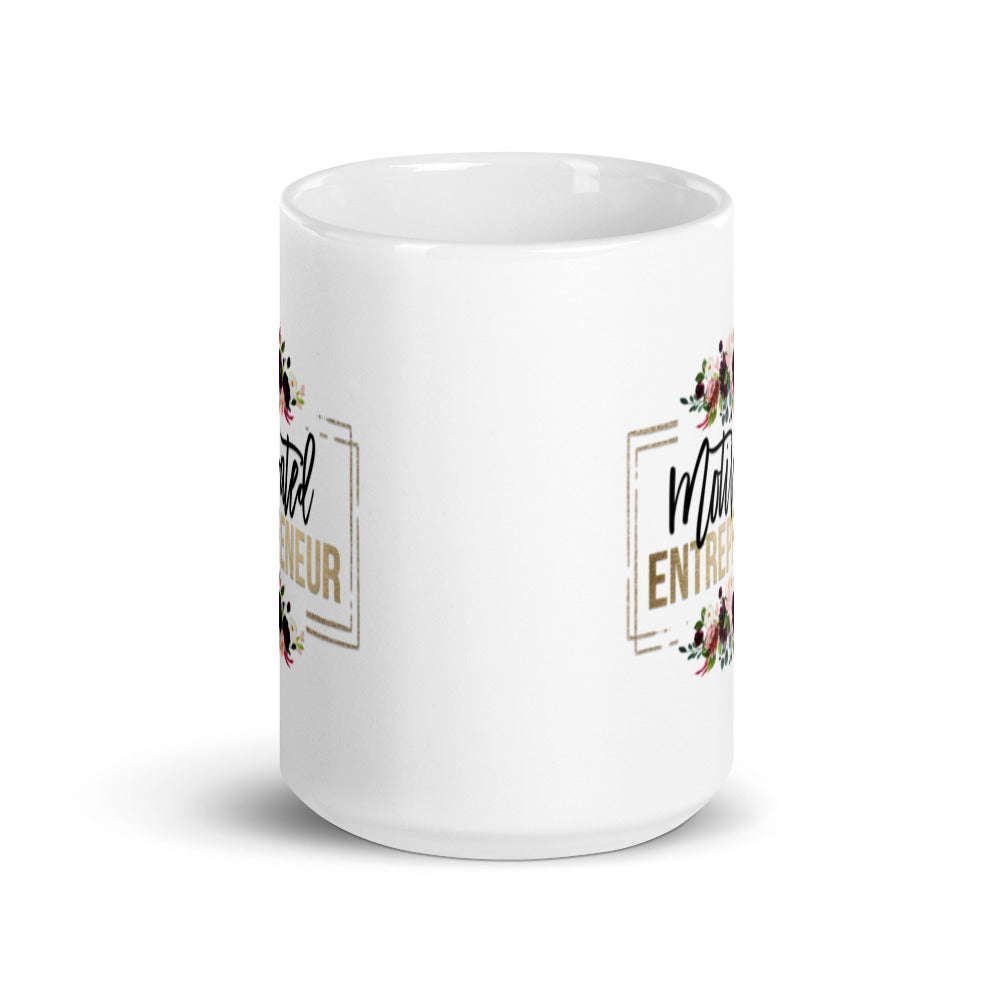 Mug "Motivate Entrepreneur White Glossy