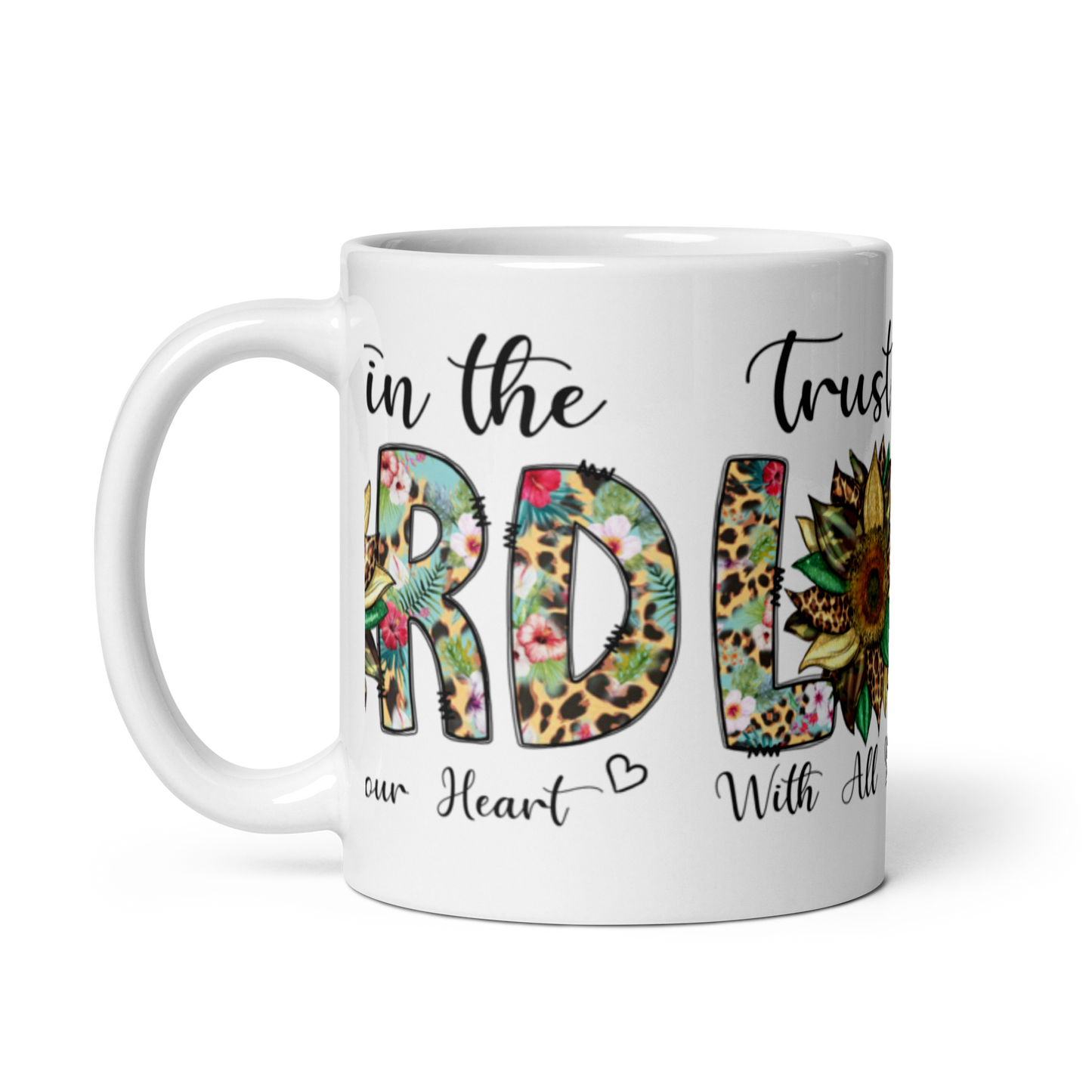 Mug "Trust In The Lord" White Glossy