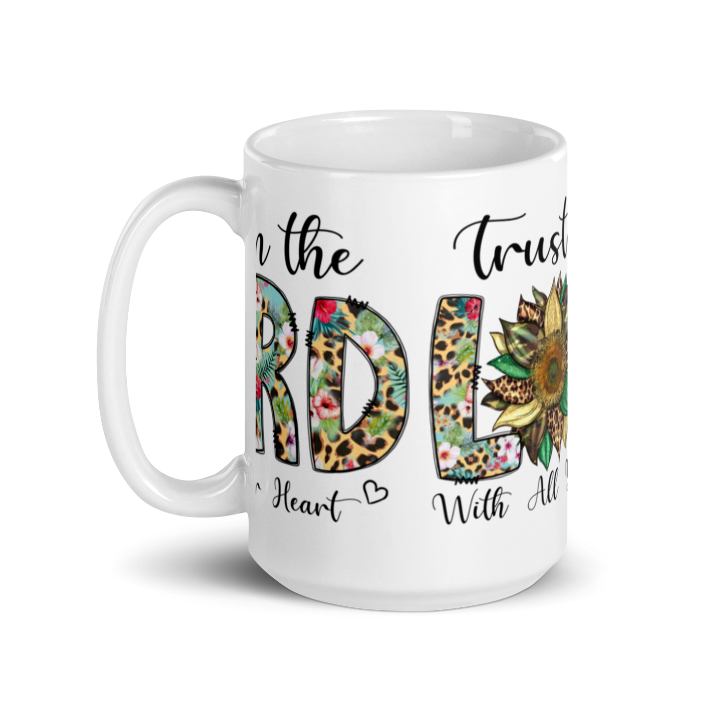 Mug "Trust In The Lord" White Glossy